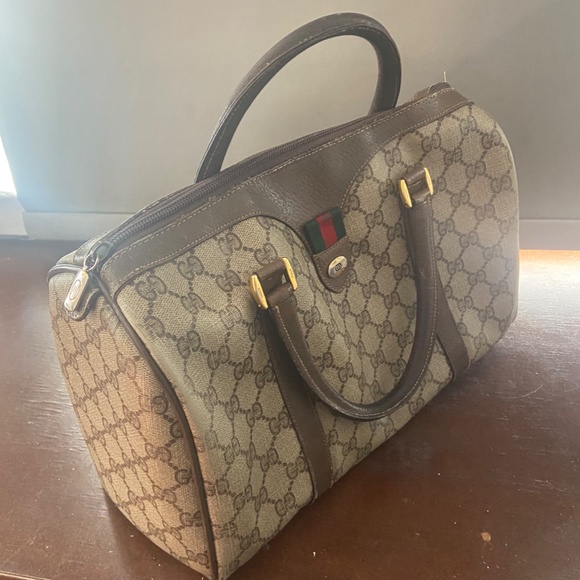 Vintage Authentic classic Gucci bowler handbag from the early  90s - Picture 15 of 15